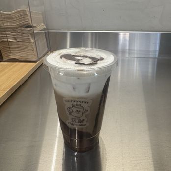 The Coach Coffee shop - iced tiramisu latte - Coffee & Tea Near Me - Cabazon, California