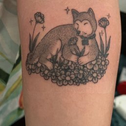 Shiba Inu tattoo
