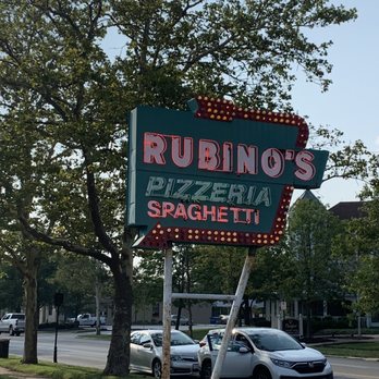 Rubino's Pizza - Sign out front - Pizza Near Me - Columbus, Ohio