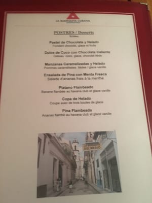 Menu photo 3 Bodeguita Cubana Lyon, 69