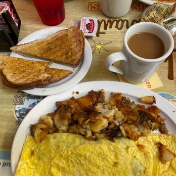 Bobo's Restaurant - Vegetarian omelette, rye toast, lots o coffee - Breakfast & Brunch Near Me - Tucson, Arizona