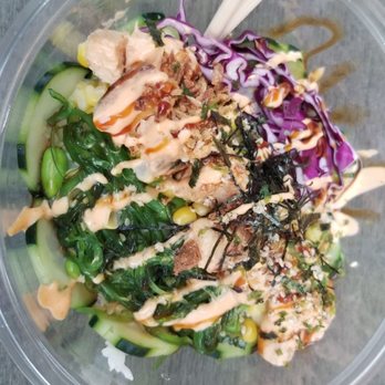 Poke-Yi - chicken poke bowl, so good. - Sushi Bars Near Me - San Antonio, Texas Poke-Yi - chicken poke bowl, so good. - Sushi Bars Near Me - San Antonio, Texas