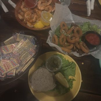 Grills Riverside Seafood Deck & Tiki Bar - Peel & Eat Fresh Shrimp - 1/2 Pound Calamari Smoke'N Fish Dip - Seafood Near Me - Melbourne, Florida Grills Riverside Seafood Deck & Tiki Bar - Peel & Eat Fresh Shrimp - 1/2 Pound Calamari Smoke'N Fish Dip - Seafood Near Me - Melbourne, Florida