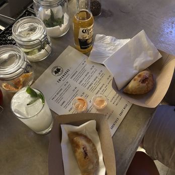 Dos Lobos Empanada Bar - Coco lobo mojito and pernil empanadas - Empanadas Near Me - San Juan, Puerto Rico Dos Lobos Empanada Bar - Coco lobo mojito and pernil empanadas - Empanadas Near Me - San Juan, Puerto Rico