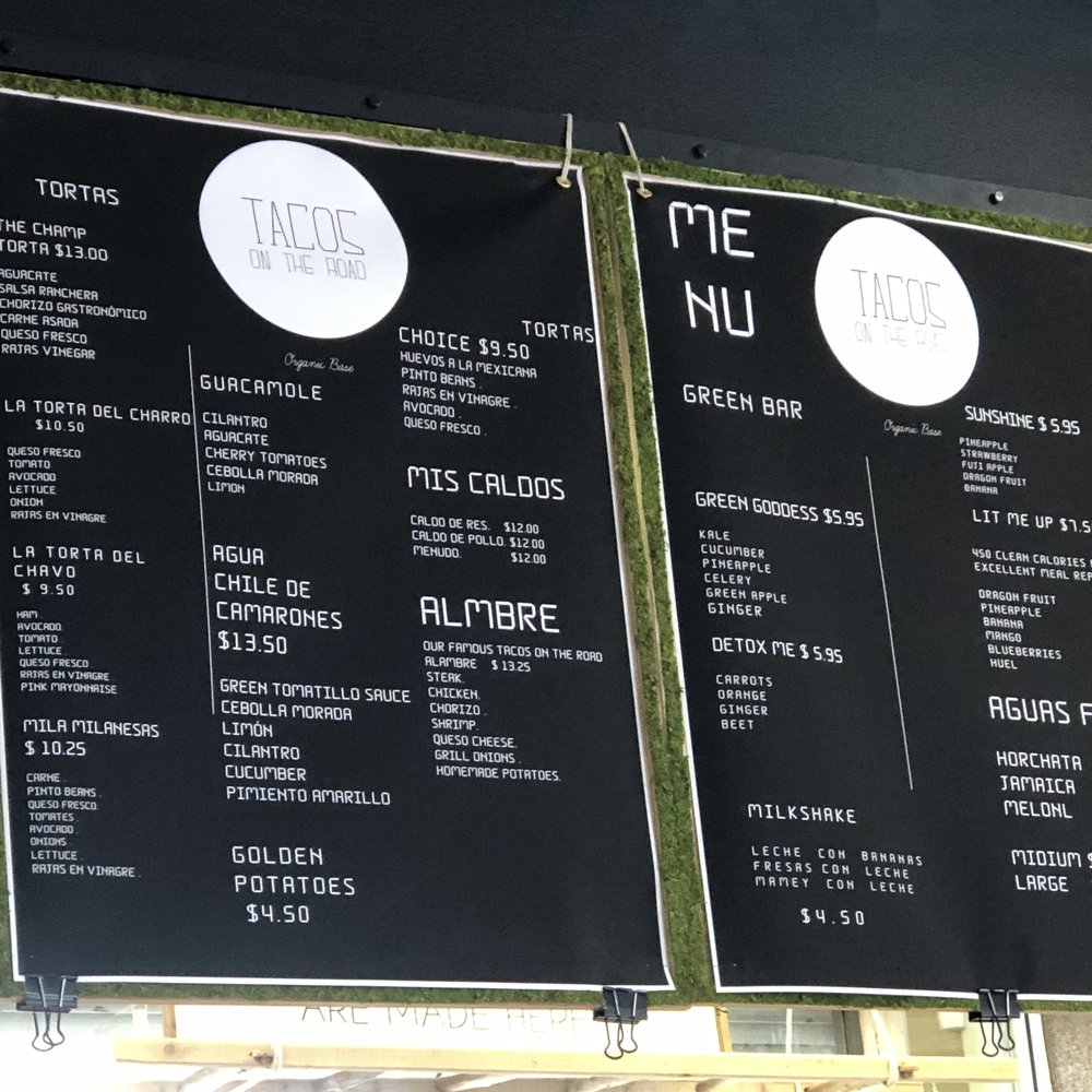 TACOS ON THE ROAD - More menu - Organic Stores Near Me - Estero, Florida TACOS ON THE ROAD - More menu - Organic Stores Near Me - Estero, Florida