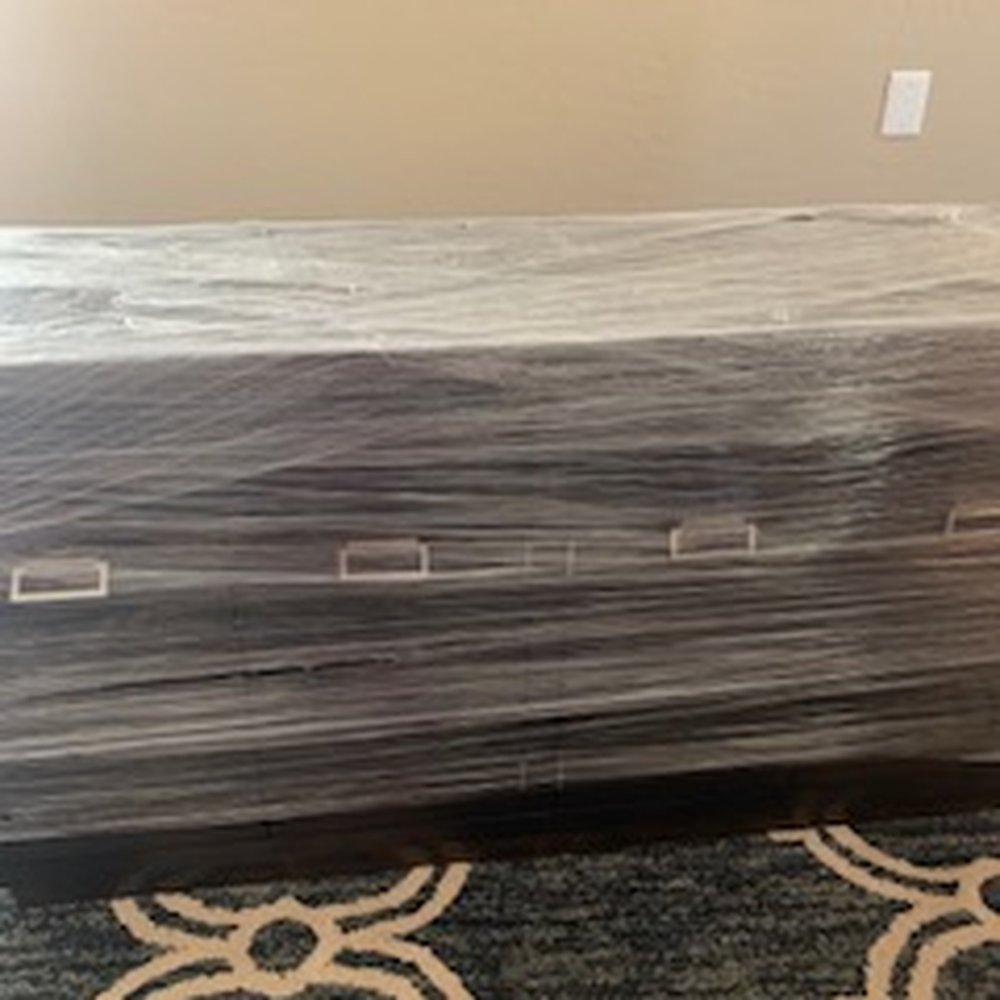 Bellhop Moving - One of the pieces left unwrapped - Movers Near Me - Phoenix, Arizona