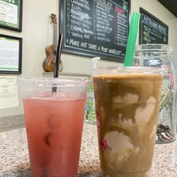 Tea and latte shake! Tea and latte shake!
