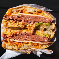 Coppa Butchery - Salami sandwich