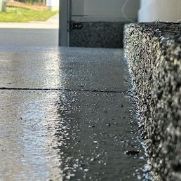 The finished product done by Granite Garage Floors. The finished product done by Granite Garage Floors.
