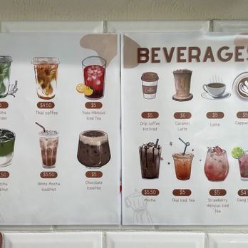 Thai Test Kitchen - Beverage Menus - Noodles Near Me - San Diego, California