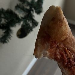 Marco's Pizza - 2 hair strands baked into the crust . so disgusted i almost ate it !!!