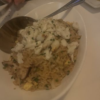 Eddie V's Prime Seafood - Crab Fried Rice - out of this world!!! - Seafood Near Me - Paramus, New Jersey Eddie V's Prime Seafood - Crab Fried Rice - out of this world!!! - Seafood Near Me - Paramus, New Jersey