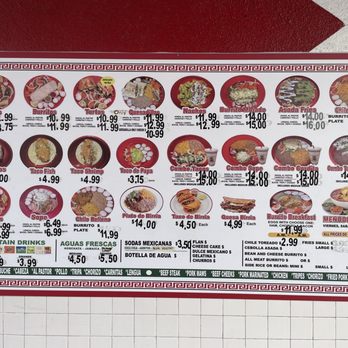 Tacos Mexico - Menu - Breakfast & Brunch Near Me - Las Vegas, Nevada