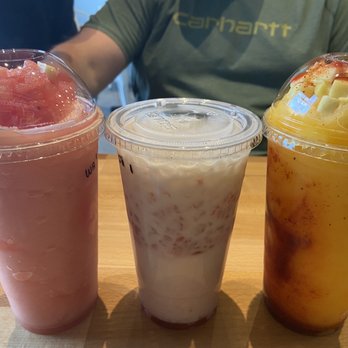 Zero Degrees Thornton - Watermelon slush, strawberry horchata, mangonada - Coffee & Tea Near Me - Denver, Colorado