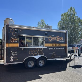 The Corndog Company - Don't forget to get the deep fried snickers or milky way. - Hot Dogs Near Me - Bend, Oregon The Corndog Company - Don't forget to get the deep fried snickers or milky way. - Hot Dogs Near Me - Bend, Oregon