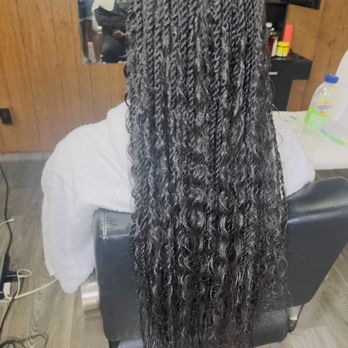 Braids by Tayus - Senegalese boho braids - Hair Stylists Near Me