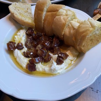Bolo - Goat cheese bread with dates and honey $12 - Latin American Near Me - Philadelphia, Pennsylvania