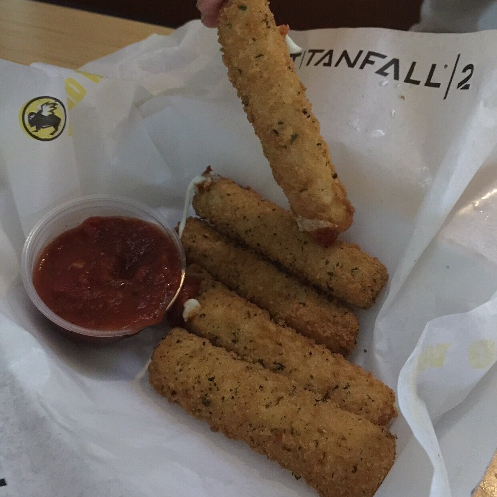 Buffalo Wild Wings - Mozzarella sticks. The little ones go-to appetizer - Chicken Wings Near Me - Marietta, Georgia