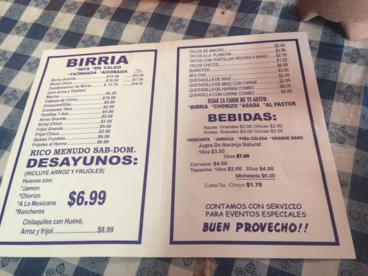 Menu photo 5 Birrieria Guadalajara Bakersfield, CA Menu photo 5 Birrieria Guadalajara Bakersfield, CA