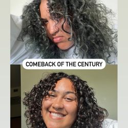 Curl Power Salon - Before After