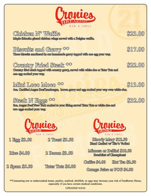 Cronies Bar & Grill by null