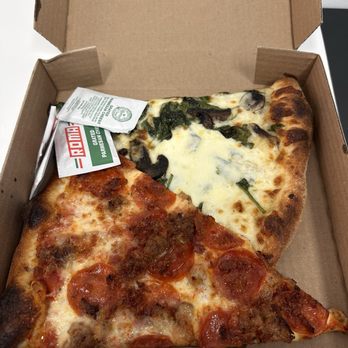 Pazza Pizza - Meat lovers and Spinach & mushroom - Salad Near Me - Chicago, Illinois Pazza Pizza - Meat lovers and Spinach & mushroom - Salad Near Me - Chicago, Illinois