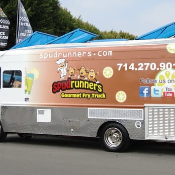 Spudrunners - a food truck parked on the side of the road - Fast Food Near Me