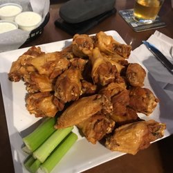 Clubhouse Sports Bar & Grill - Double fried traditional wings with sauce on the side