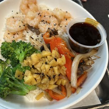 World Wrapps - Shrimp teriyaki bowl - Thai Near Me - San Ramon, California