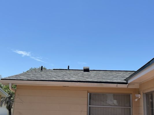 Amen Roofing & Gutter Logo