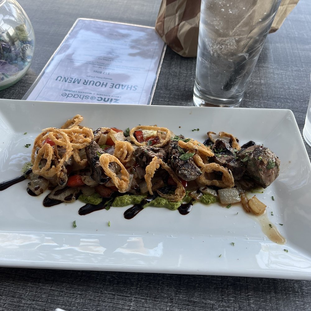 zinc@shade - Lukewarm :/ filet mignon - New American Near Me - Manhattan Beach, California zinc@shade - Lukewarm :/ filet mignon - New American Near Me - Manhattan Beach, California