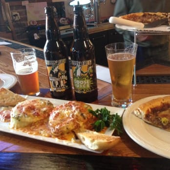 Raimondo's Pizza & Pub - The Rotolo and Godfather pizza with Hoppin frog IPA beer! Yummmm - Pizza Near Me - North Aurora, Illinois Raimondo's Pizza & Pub - The Rotolo and Godfather pizza with Hoppin frog IPA beer! Yummmm - Pizza Near Me - North Aurora, Illinois