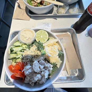 honeygrow - Kale Chicken Caesar Garlic Butter Chicken OG Cobb (gf) - Salad Near Me - Wyomissing, Pennsylvania honeygrow - Kale Chicken Caesar Garlic Butter Chicken OG Cobb (gf) - Salad Near Me - Wyomissing, Pennsylvania