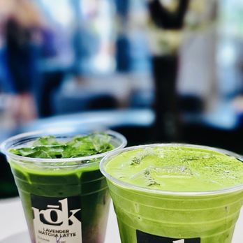 Rok - Matcha duo and lavender matcha latte - Coffee & Tea Near Me - Los Angeles, California Rok - Matcha duo and lavender matcha latte - Coffee & Tea Near Me - Los Angeles, California