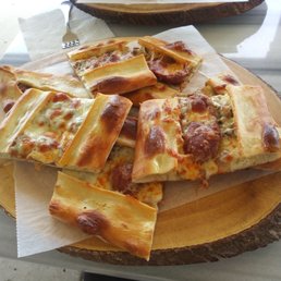 Turkish style mix pizza.