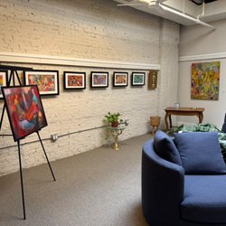 Crazy Wisdom Bookstore - Art Gallery Upstairs at Crazy Wisdom Bookstore