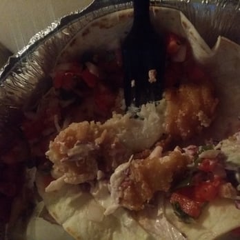 Frontera Mexican Kitchen  - It taste like an overcooked fish stick! #Horrible #PaidToMuch4NastyFood #IWantMy$Back - Mexican Near Me - Duluth, Georgia