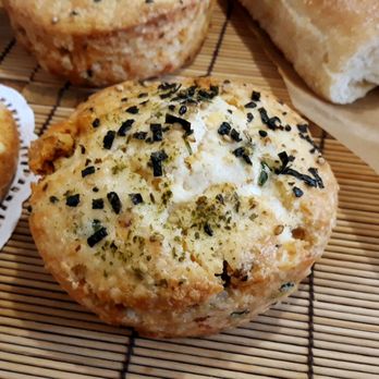 Beyond Pastry Studio - Portuguese Sausage Furikake Biscuit - Bakeries Near Me - Honolulu, Hawaii