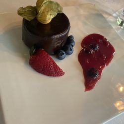 Cut Steakhouse - Chocolate glass cake, the perfect ending