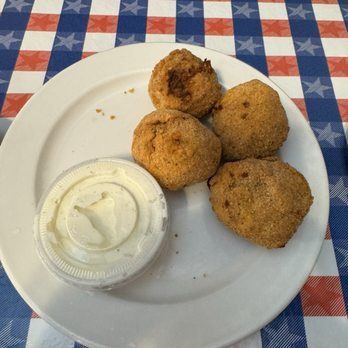 T-Bone Tom's - Boudain Balls - Barbeque Near Me - Kemah, Texas T-Bone Tom's - Boudain Balls - Barbeque Near Me - Kemah, Texas
