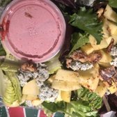 Photo of Razzo's Pizza and Salads - Oakland, CA, United States. Nasty Laurel salad. The honey beet dressing tasted like red dyed mayonnaise, gross.
