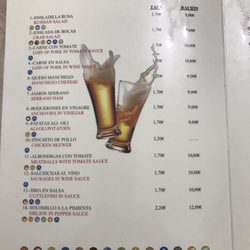 La Sureña - Menu July 2019