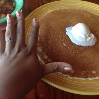 Rex's Cafe - Buttermilk pancakes as wide as my hand! So great! - Breakfast & Brunch Near Me - San Pedro, California