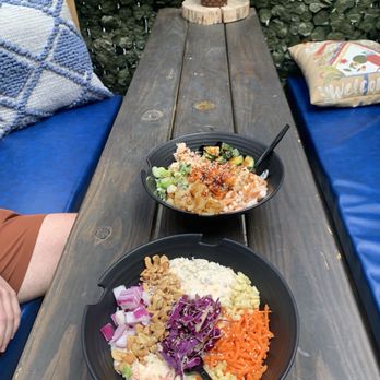 Poke' Jon's - Poke Patio area - Poke Near Me - Blue Ridge, Georgia