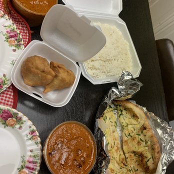 Slice of India - Samosa garlic naan basmati rice shrimp tikka chicken - Indian Near Me - Clovis, California Slice of India - Samosa garlic naan basmati rice shrimp tikka chicken - Indian Near Me - Clovis, California