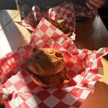 Otto’s - Crispy chicken sandwich with a side of fries. - Sandwiches Near Me - Fairplay, Colorado