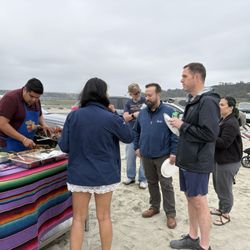 Taquizas El Unico - Awesome Friends + Beach + Tacos = Perfection