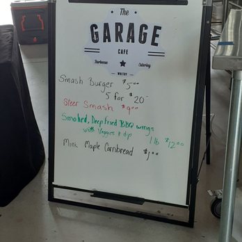 The Garage Guy - Menu July 2021 - Barbeque Near Me - Whitby, Ontario