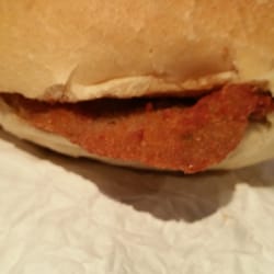 San Francisco Place - Chicken parmigiana bun.