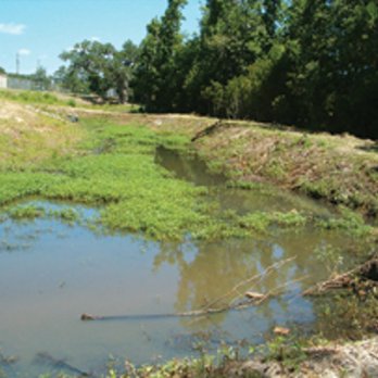 Central Iowa Backhoe Services - Retention pond before clean up - Excavation Services Near Me - Norwalk, Iowa Central Iowa Backhoe Services - Retention pond before clean up - Excavation Services Near Me - Norwalk, Iowa